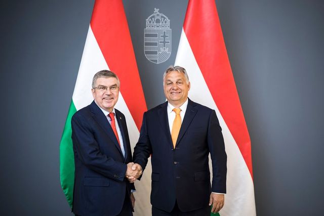 Orbán Viktor a NOB elnökével tárgyalt