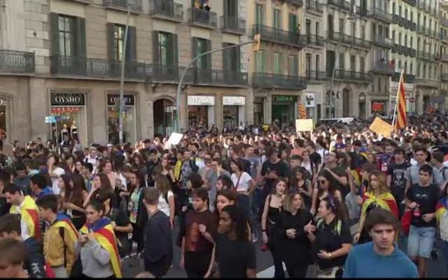 Stare de urgență în Barcelona. Vineri are loc o grevă generală