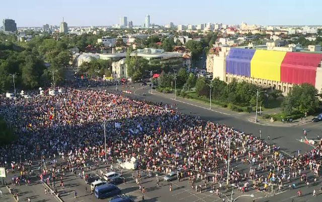 DIICOT a solicitat dosarul privind protestele din zece august