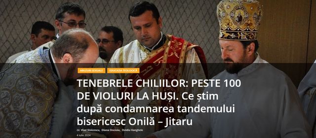 Fostul episcop al Hușilor, Corneliu Bârlădeanul, a fost condamnat definitiv la 8 ani de închisoare pentru viol