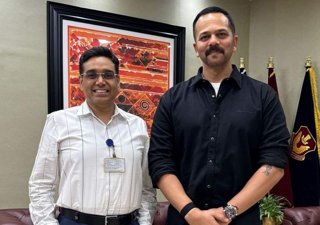 Rohit Shetty Shares Pic With The "Real Hero" Of 12th Fail