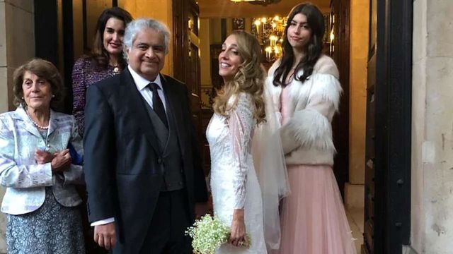 Senior lawyer Harish Salve marries artiste Caroline Brossard in London church