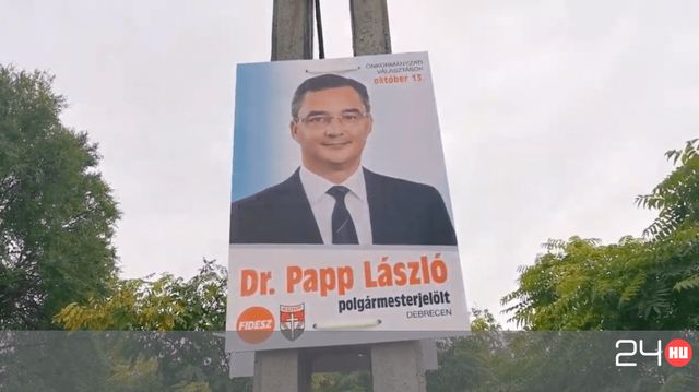Debrecenben engedély nélkül plakátol a Fidesz, a helyi választási bizottságot ez nem érdekli