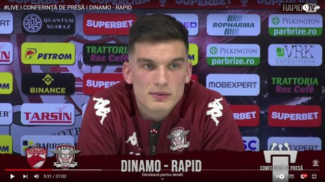 Marian Aioani voia ca suporterii Rapidului să fie prezenți la derby-ul cu Dinamo