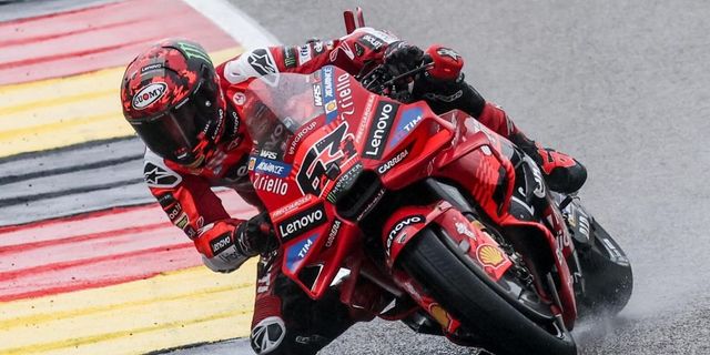 Gara Sprint MotoGp, vince Marquez. Male Bagnaia in Germania