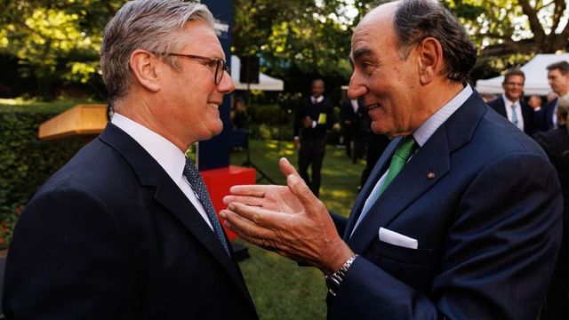 Galán asiste a la recepción oficial de Starmer con motivo de la cumbre entre Reino Unido y la UE