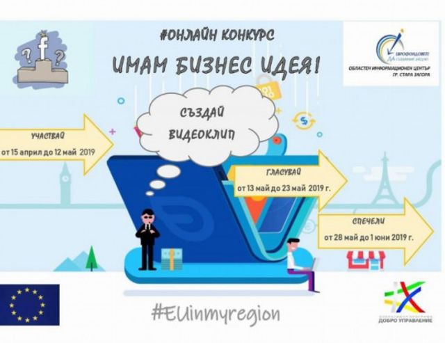 Областният информационен център във Видин обяви онлайн конкурс за млади предприемачи до 18 години