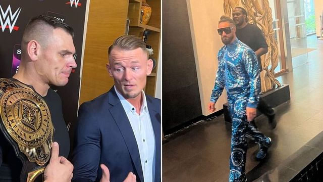 John Cena Meets South Superstar, Karthi Ahead Of WWE Superstar Spectacle