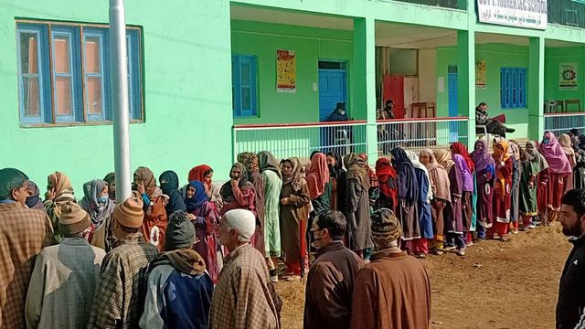 Voting underway in second phase of DDC polls in Jammu and Kashmir