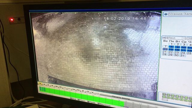 Призрак в музее Есенина попал на видео