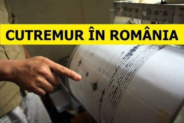 Cutremur de o magnitudine importantă în România, în noaptea de miercuri spre joi