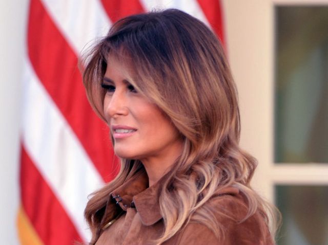 Мелания Трамп показала рождественское убранство Белого дома