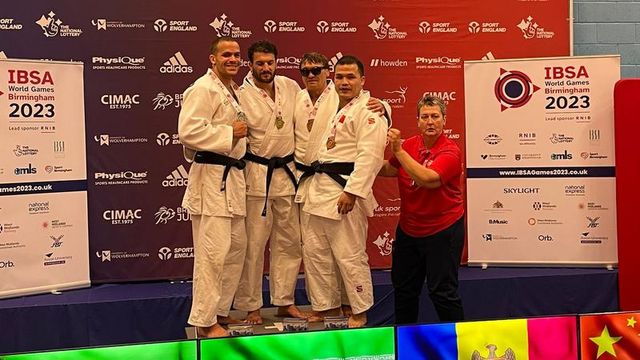 Două medalii de bronz la Jocurile Mondiale de para judo