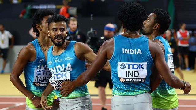 Indian Men's 4x400m Relay Team Breaks Asian Record, Qualifies For World C'ships