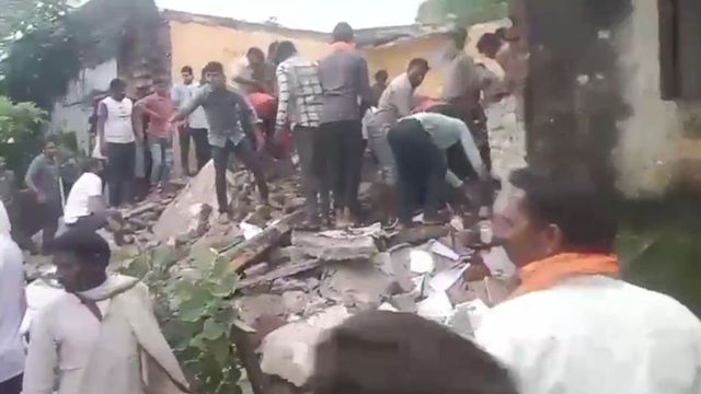 Chaos After Roof Of Rajasthan School Collapses, Several Children Feared Trapped
