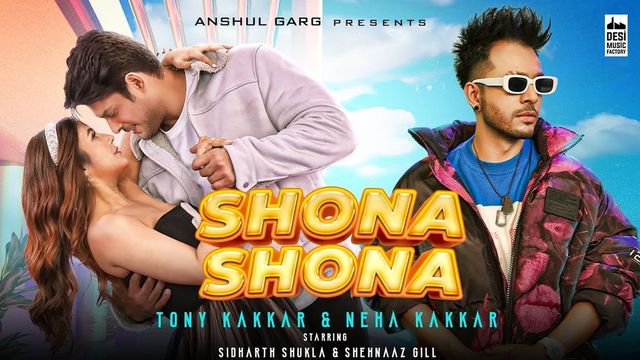 Sidharth Shukla and Shehnaaz Gill drop poster from new music video Shona, out Nov 25