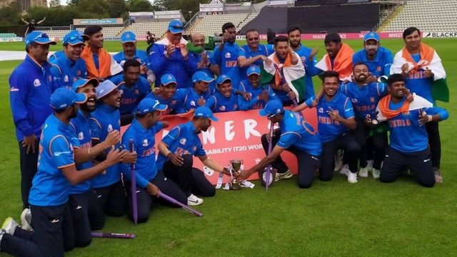 India Beat England to Win Inaugural Physical Disability World Series T20