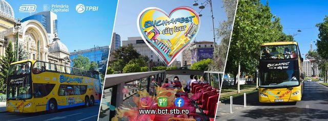 Autobuzele turistice ale Bucureștiului intră în funcțiune de astăzi. Care este traseul și cât costă un bilet