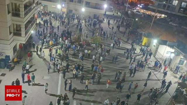 Momentul în care un cutremur de magnitudine 5,8 zguduie sud-vestul Turciei