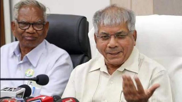 Prakash Ambedkar ditches MVA, announces names of 8 VBA candidates