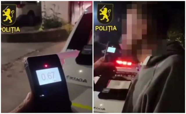 Mai mulți șoferi băuți, stopați în nordul țării