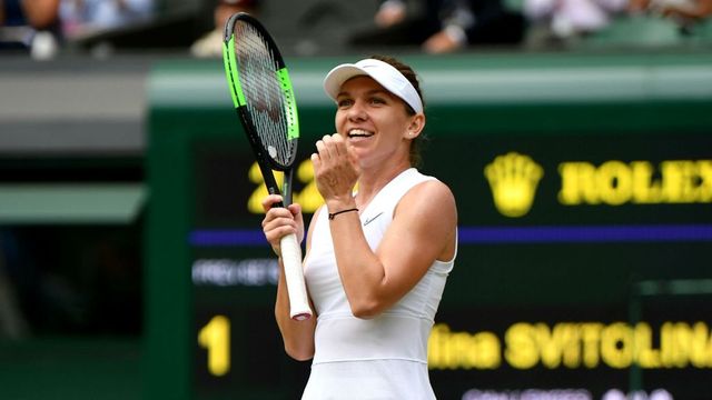 Jucatoarea romana de tenis Simona Halep a castigat turneul de la Wimbledon