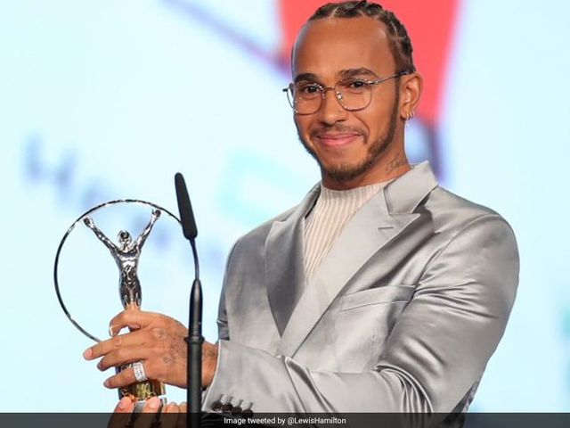 Lewis Hamilton And Lionel Messi Win Laureus Sportsman Of The Year Award
