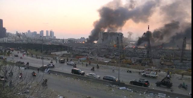 Zeci de răniți în urma unei explozii puternice în Beirut