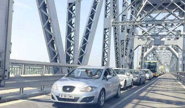 Restricții de circulație pe Podul Prieteniei Giurgiu-Ruse