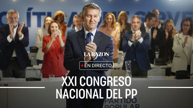 El PP vende camisetas con frases de Sánchez en su congreso: «Son las cinco y no he comido»