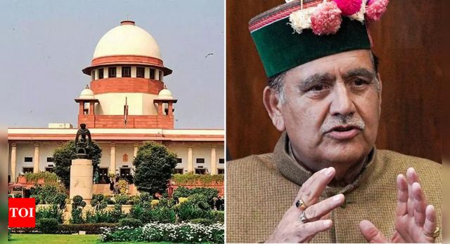 Supreme Court Refuses To Stay Order Disqualifying Himachal Rebel MLAs