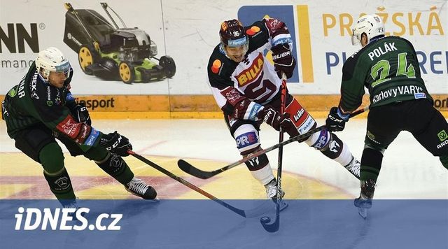 ONLINE: Hokejové Vary hostí v extraligové předehrávce Spartu