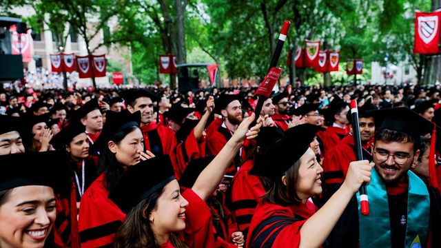 Harvard graduation overshadowed by Trump threats