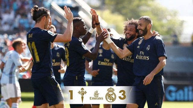 Real Madrid, victorie în 10 oameni, în prima etapă din La Liga