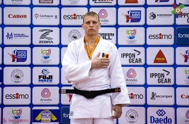 Judocanul Vadim Ghimbovschi s-a încoronat la turneul Junior European Cup