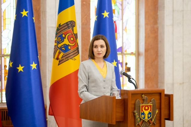 Майя Санду отправилась с официальным визитом в Киев