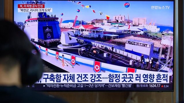Tres detenidos en Corea del Norte por la accidentada botadura de un buque de guerra