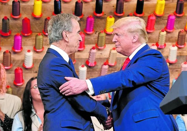 El lujo francés se abraza con Trump