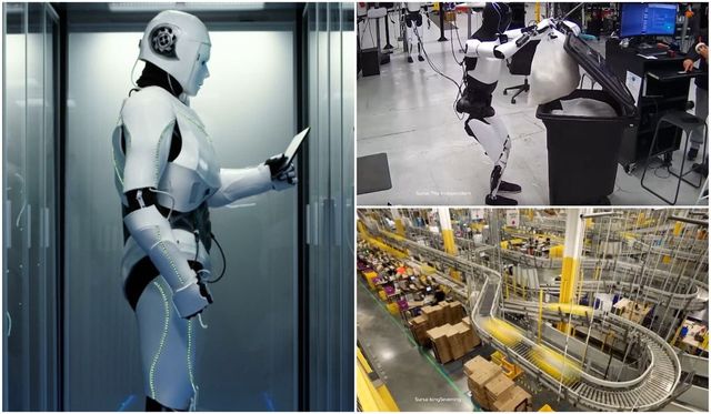 Colete livrate de roboți umanoizi, viitorul curieratului