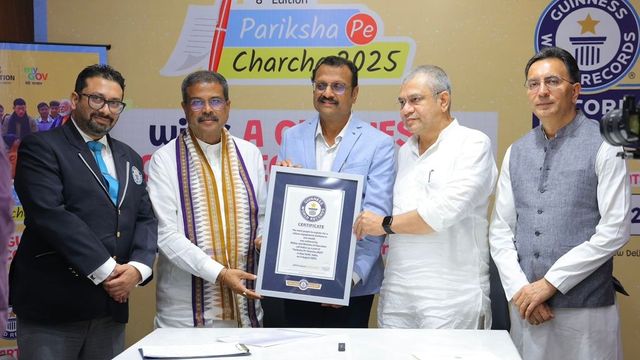 Pariksha Pe Charcha in Guinness record with over 35 million registrations in a month