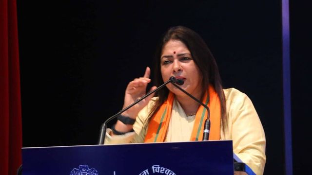 Union minister Meenakshi Lekhi denies signing paper on question about Hamas in Parliament