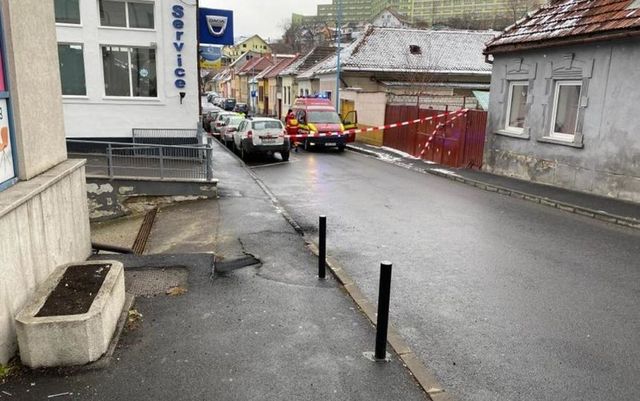 Explozie subterană în Brașov
