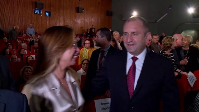 Румен Радев заедно с българската общност в Израел на премиера на филм за спасяването на евреите