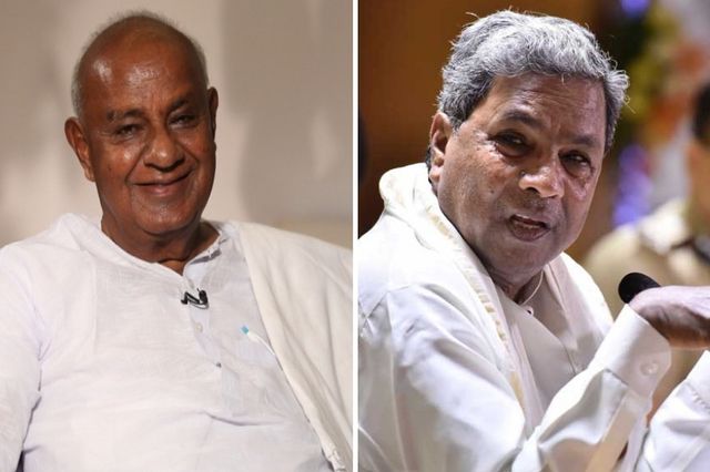 HD Deve Gowda Targets Siddaramaiah Over Collapse Of Coalition Government