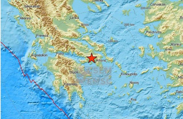 Cutremur puternic în Atena