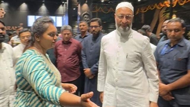 Asaduddin Owaisi visits Hyderabad’s Rameshwaram Cafe, condemns blast in Bengaluru outlet