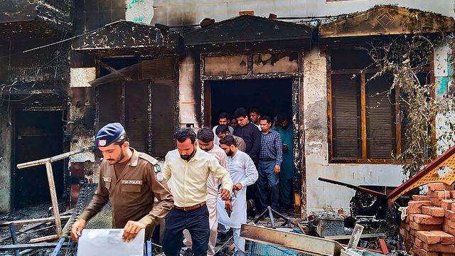 Pakistan police say 87 Christian homes, 19 churches damaged in blasphemy riot
