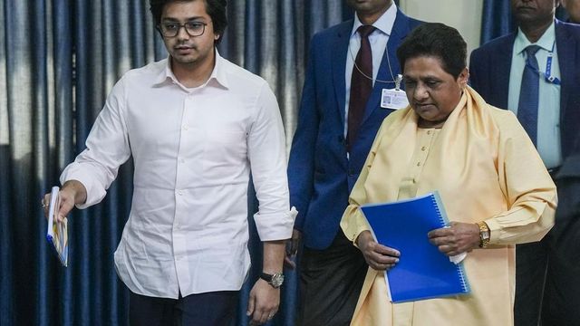 Akash Anand made BSP's chief national coordinator month after re-induction in party