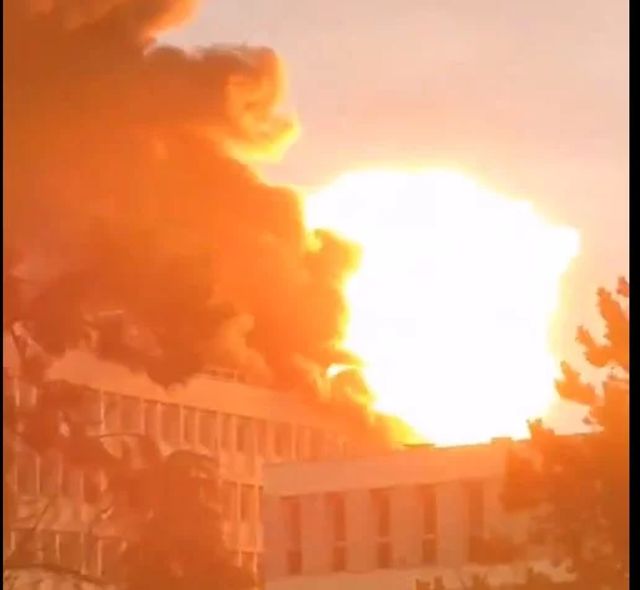Explozie uriașă la o universitate din Lyon, în Franța