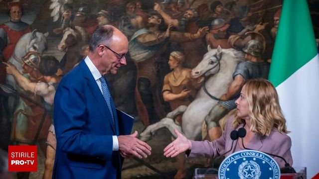 Merz și Meloni insistă că ideea trimiterii de trupe în Ucraina nu mai este în discuție